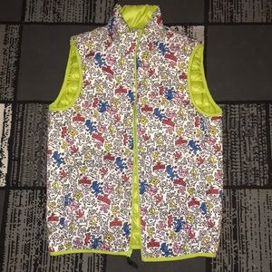 Uniglo Keith Haring Light Down Vest